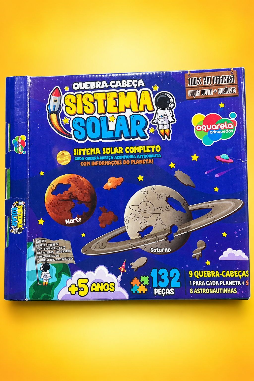 Quebra-cabeça sistema solar